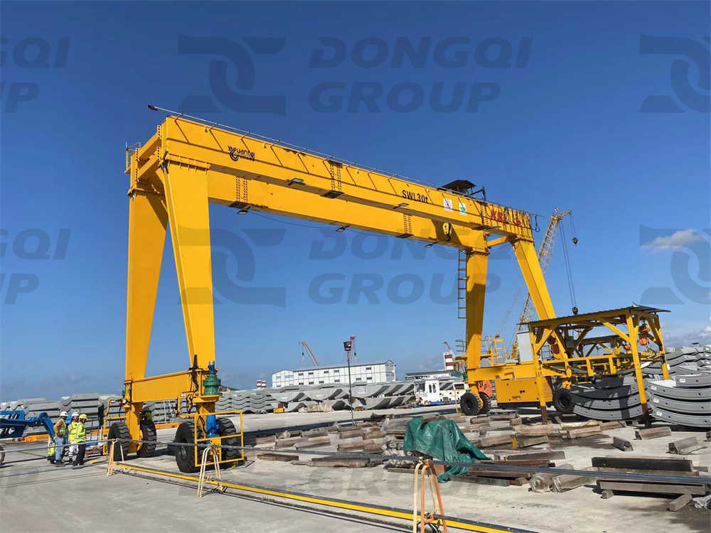 30 ton rubber tire gantry crane