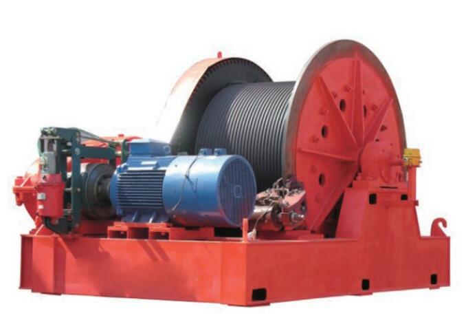 JM seriese electronic control slow speed large tonnage winch