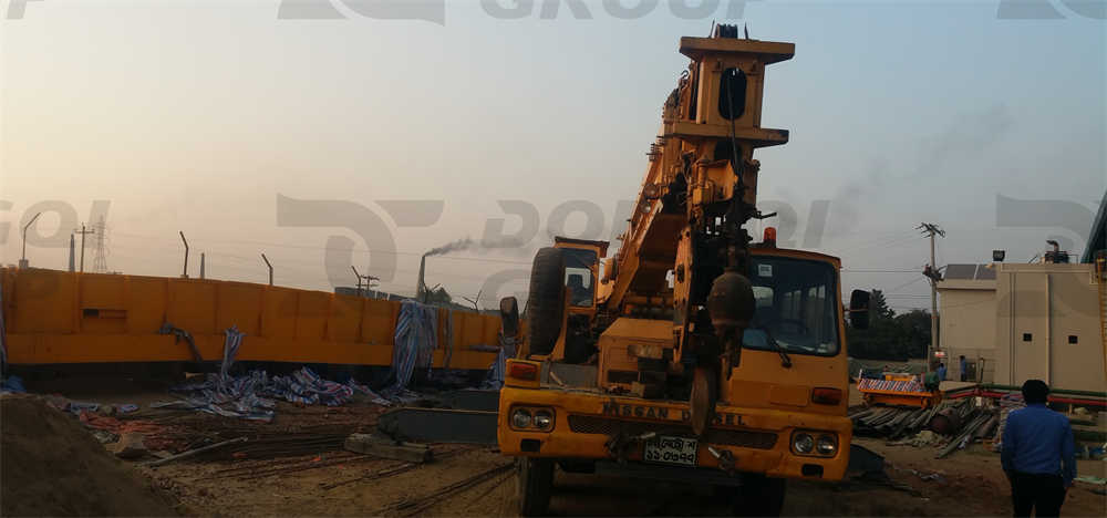 Installation process of a 20 ton double beam overhead crane