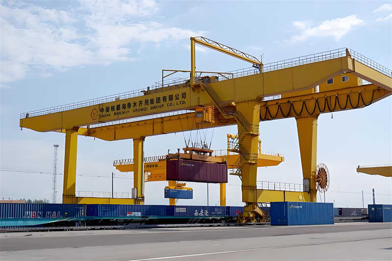 rail mounted container gantry crane-2